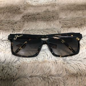 Fendi Havana Sunglasses FS5137-215-5816